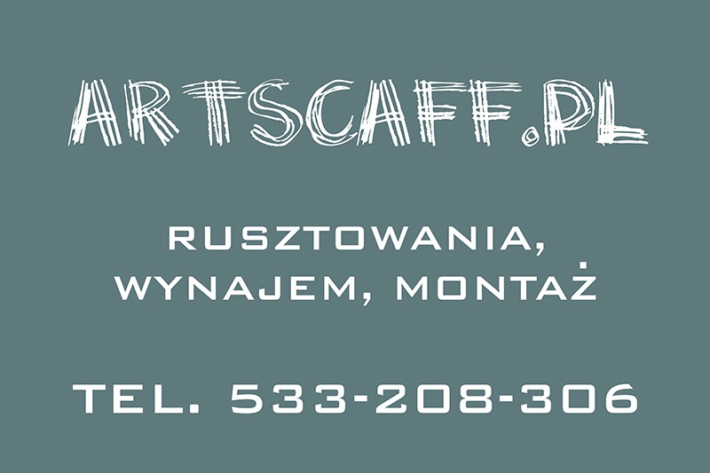 Logo ArtScaff-Rusztowania,Drabiny,Zsypy