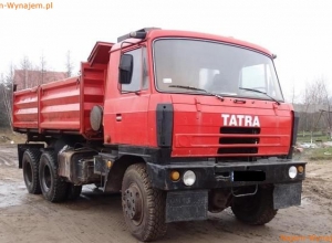 wynajem Wywrotka Tatra 6x6