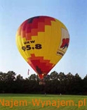 lot balonem - Lot na uwięzi