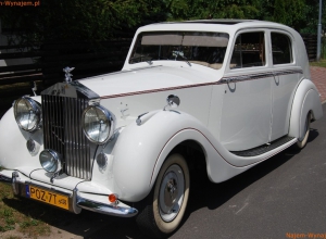 Rolls Royce z 1949 r. auto do śłubu