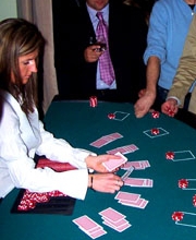 Stół kasynowy Black Jack lub Poker