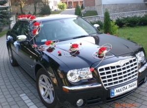 Limuzyna do ślubu Chrysler 300C