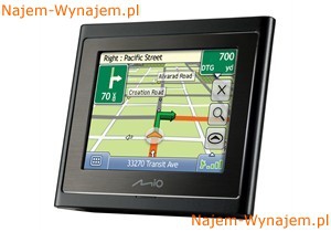wynajem GPS Mio Moov200 z mapą Polski