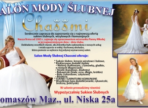 Logo Chassmi Salon Mody Ślubnej
