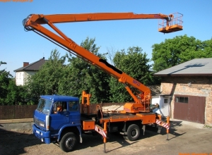 Podnośnik koszowy Liaz 22m udźwig 400kg