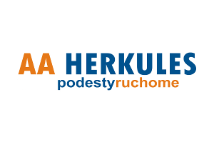 Logo AA Herkules Podesty Ruchome
