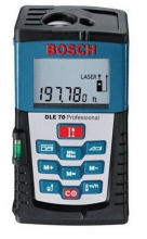 wynajem Dalmierz laserowy Bosch DLE 70  cm, m2, m3
