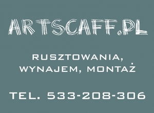 Logo ArtScaff-Rusztowania,Drabiny,Zsypy