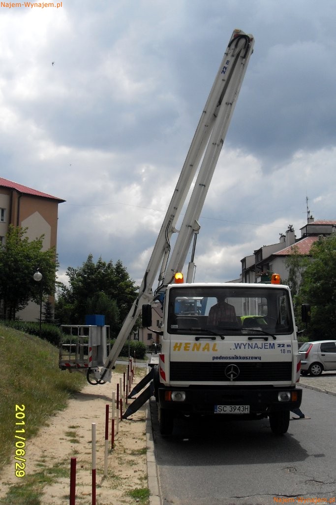 Podnośnik Mercedes Wumag WM 22 metry