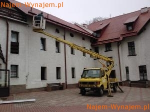 Podnośnik koszowy Wumag WT-165 na Mercedes 310