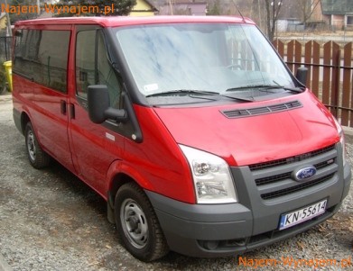 Ford Transit 9-cio osobowy do rozwożenia gości