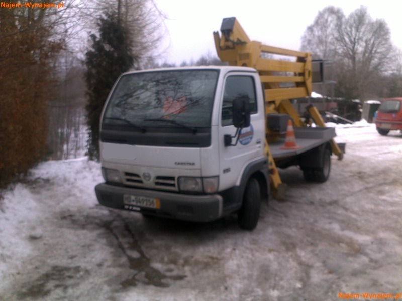 Podnośnik koszowy Nissan