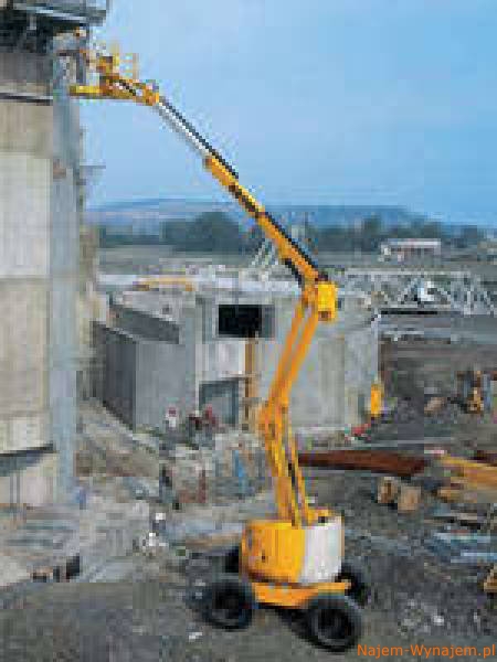 Teleskopowo przegubowy samojezdny podest ruchomy TG160 KD 4x4 Haulotte