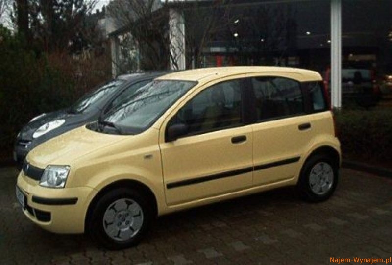 Fiat Panda 1,1 benzyna 5,5l/100km 54KM Wynajem