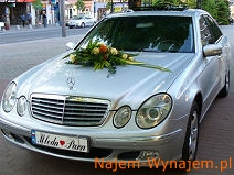 Mercedes E - Auto do ślubu (samochód z kierowcą)