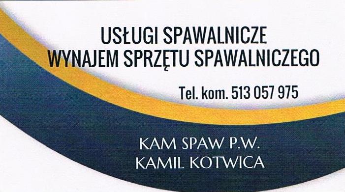 Logo KAM SPAW P.W KOTWICA KAMIL