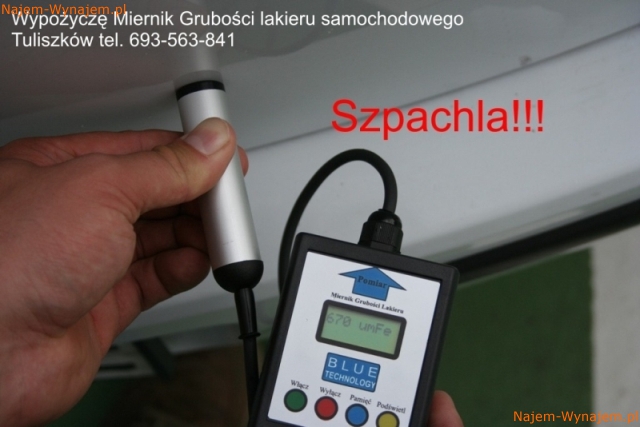 Miernik lakieru sprawdź auto przed zakupem