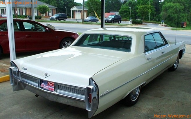 wynajem Cadillac DeVille’a z 1965 r.