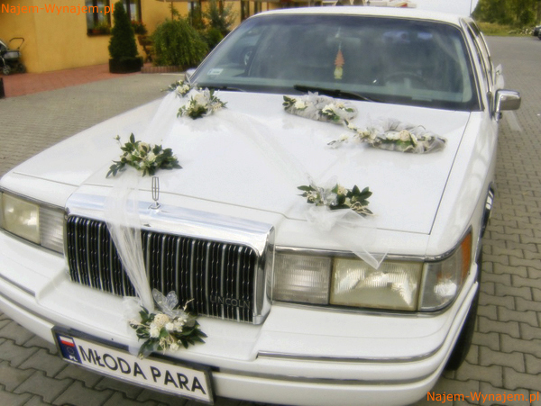 Limuzyna Lincoln Town Car - wynajem limyzyn na ślub
