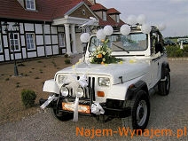 wynajem Jeep Wrangler - Samochód do ślubu dla ludzi z fantazją