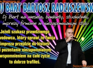 Dj Bart na wesele studniówke bal Sokółka Białystok Łomża